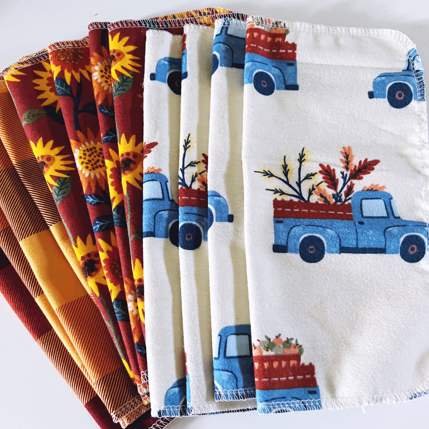 Servilletas de tela Colección Otoño 100% Algodón