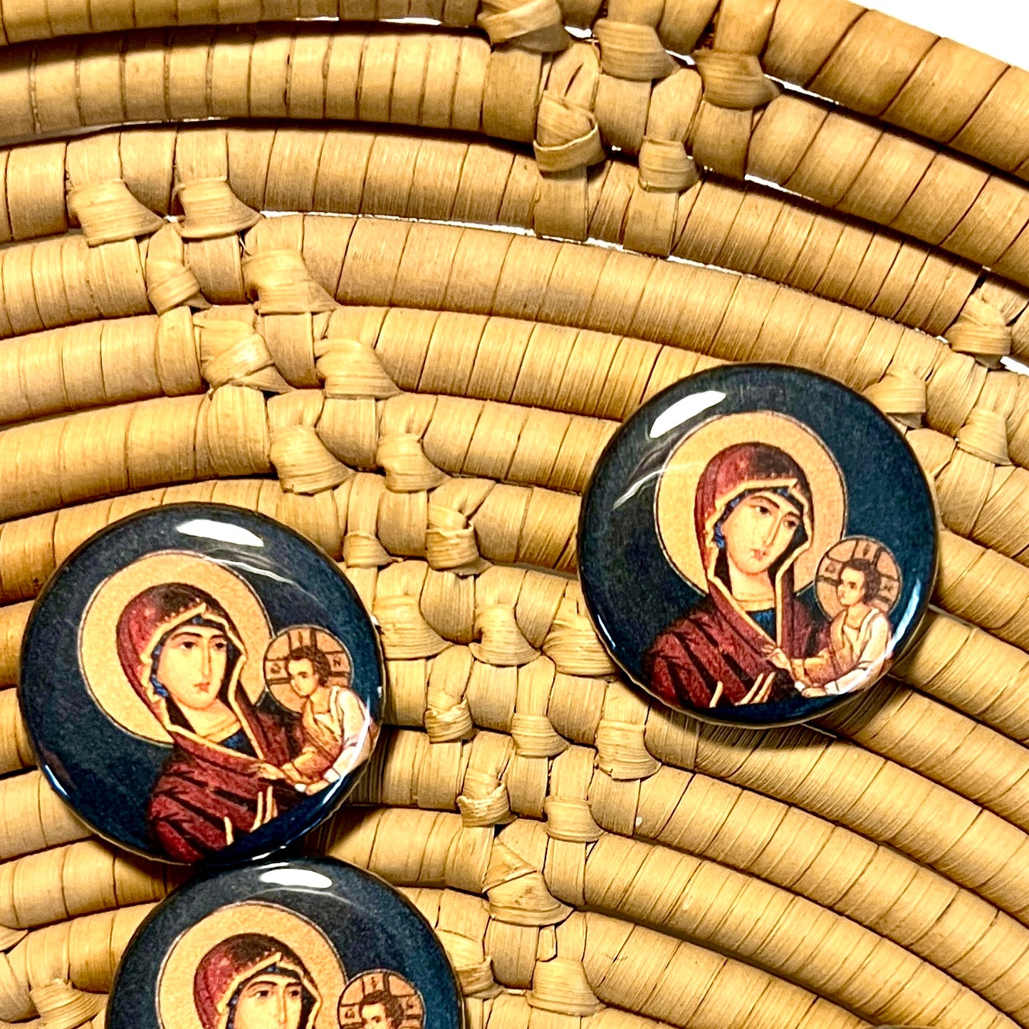Épingles de 1" des saints orthodoxes