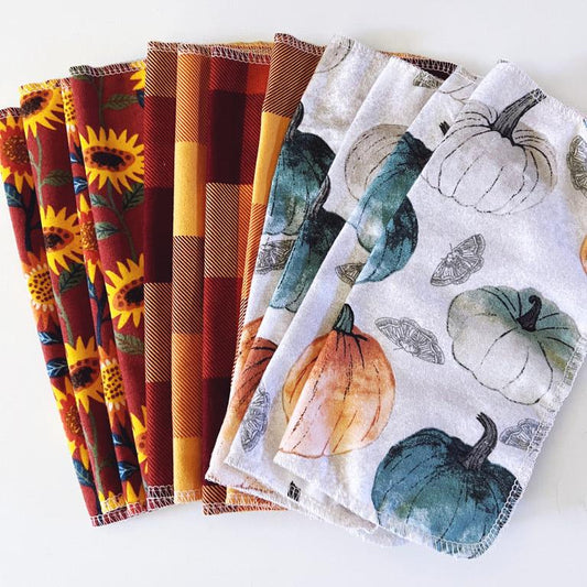 Servilletas de tela Colección Otoño 100% Algodón